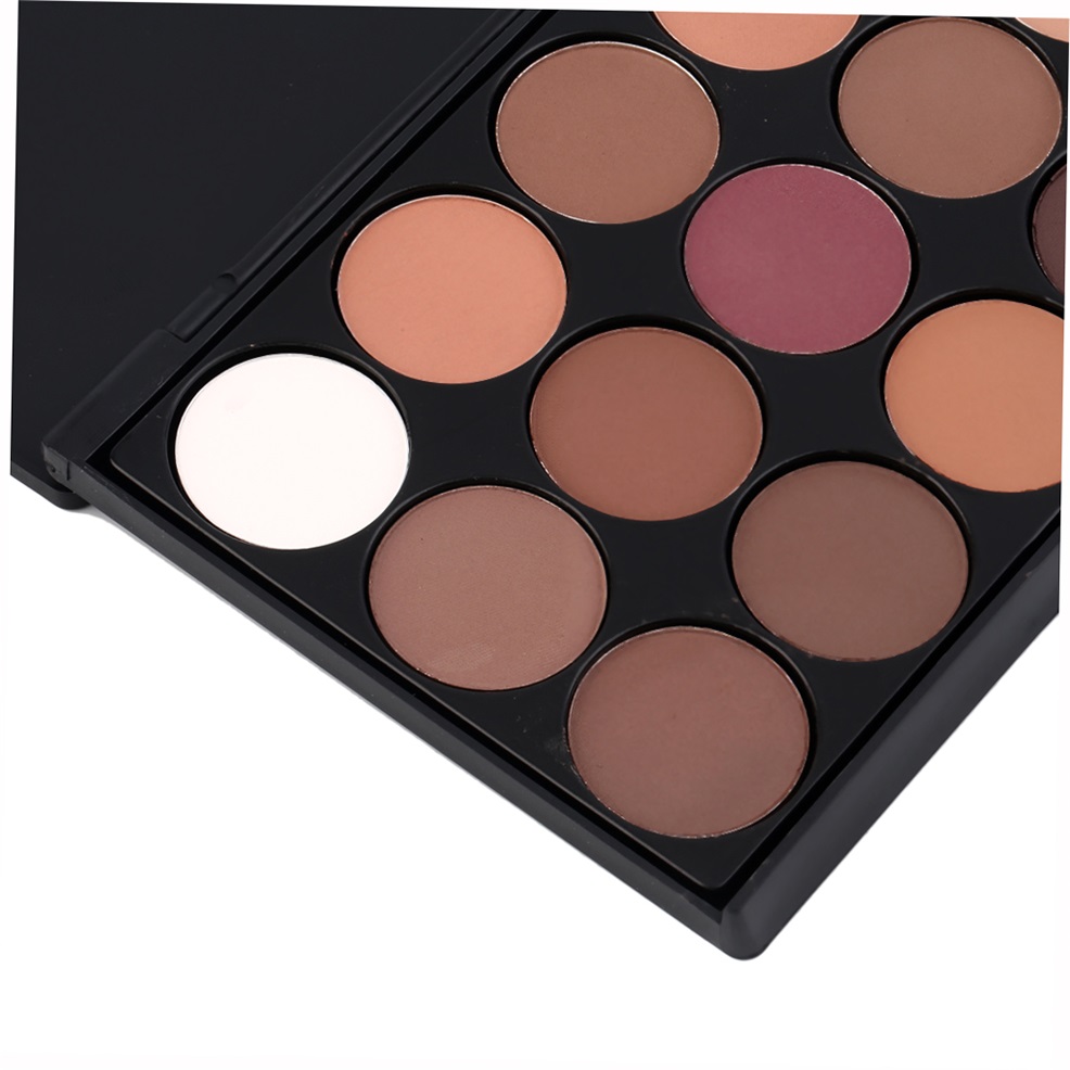 15 Color Professional Cosmetic Eye Shadow Pigments Makeup ...