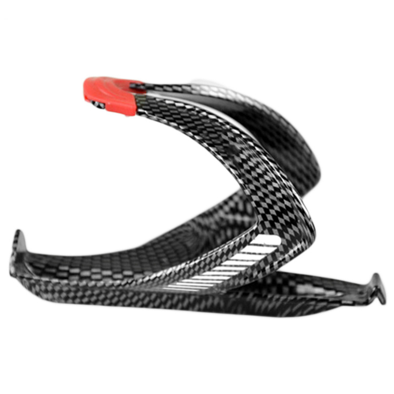 Carbon Fiber Pattern Bicycle Bike Cycling Carbon Water Bottle Cage Holder