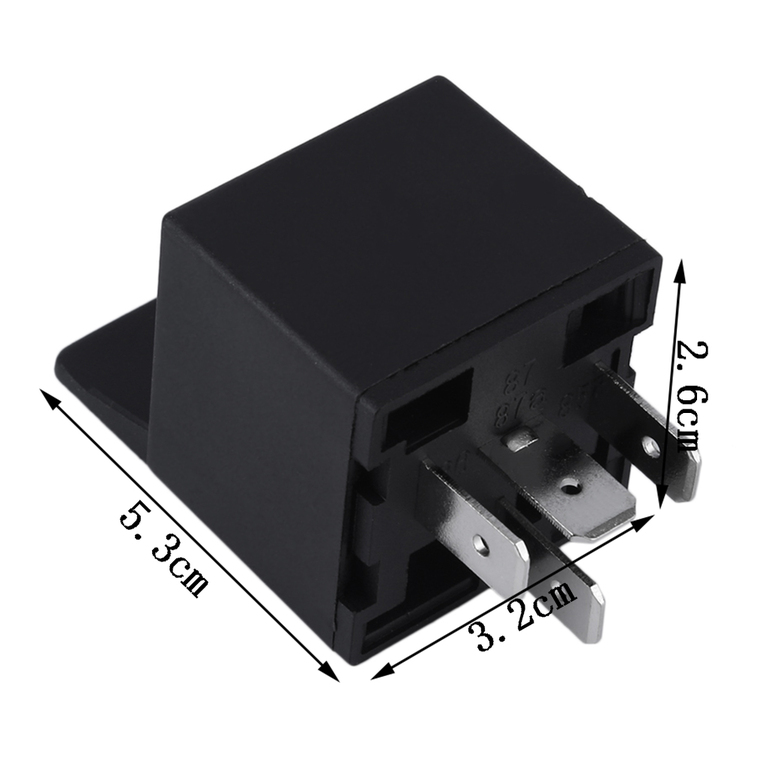 1 X 12v 12volt 40a Auto Automotive Relay Socket 40 Amp