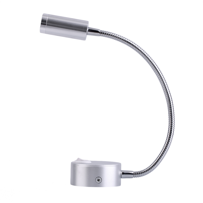 LED Wall Light Bedside Lamp Reading Wall Lamps Adjustable 3W with Switch JL eBay
