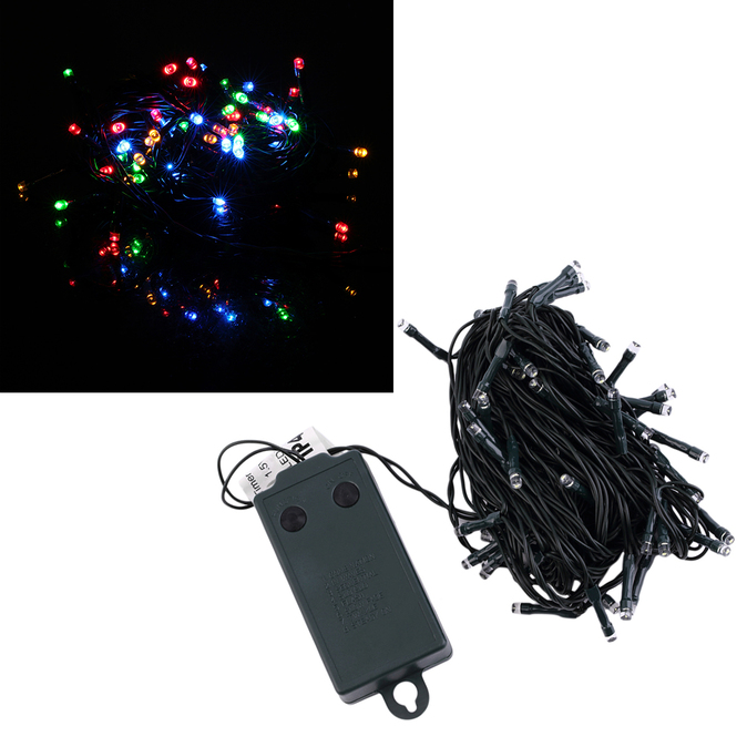 10m 72 LED Battery Operated String Fairy Timer Light Party Wedding Garden SL