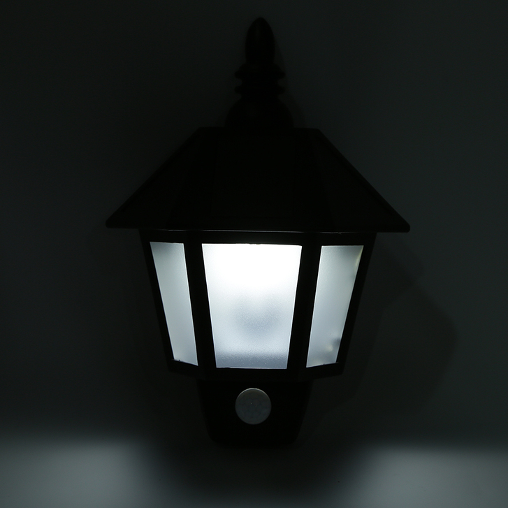 Solar Power PIR Motion Sensor Bright Wall Light Outdoor Porch Garden Lamp G# eBay