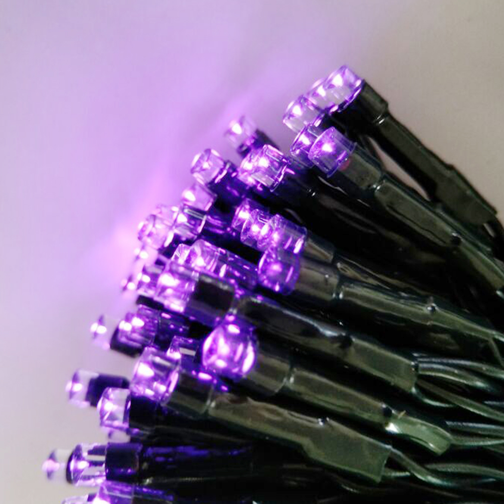 100 LED Solar Powered Fairy String Lights Garden Christmas Wedding Party ZV eBay