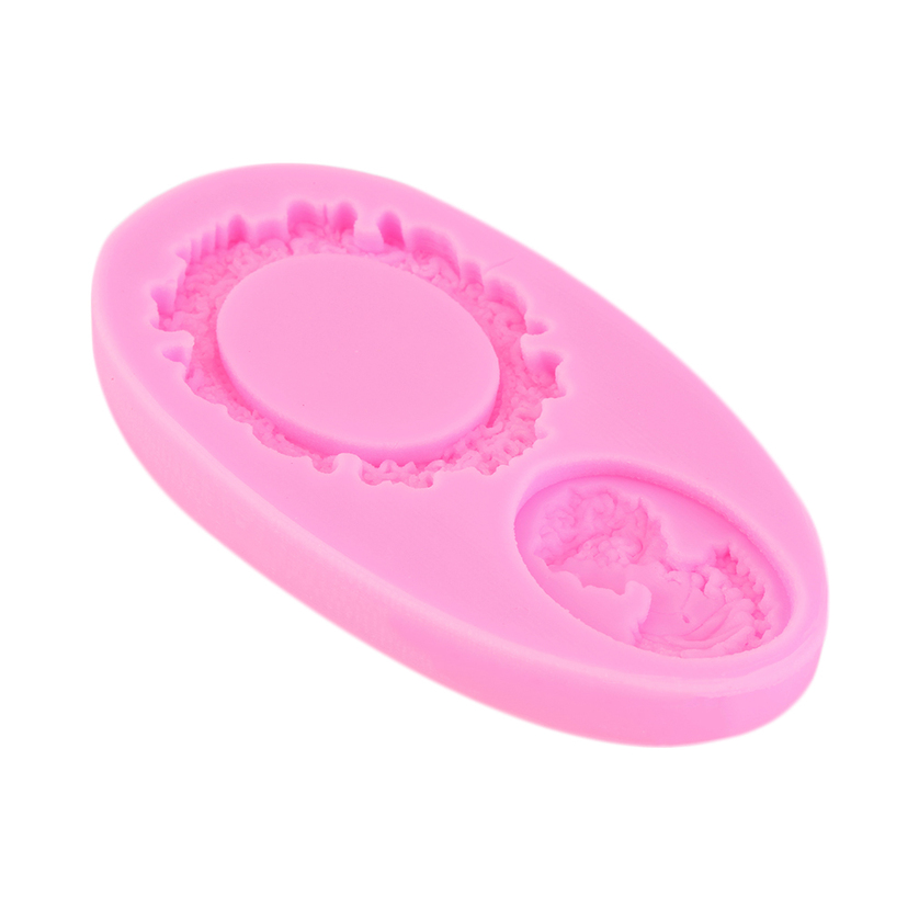 Mirror Frame Silicone Fondant Mould Cake Decorating ...