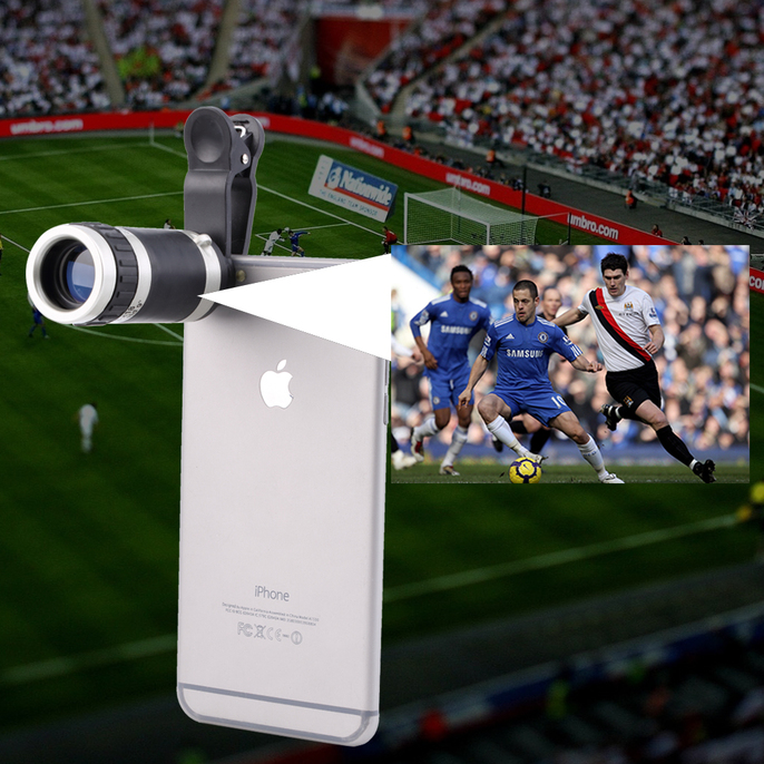 Universal 8-18x Zoom Optical Mobile Phone Telescope Telephoto Camera Len+Clip UK - Picture 16 of 24